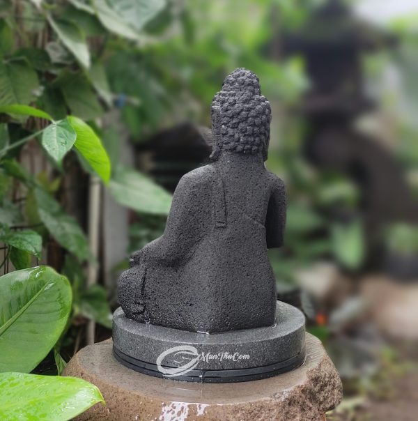 Patung Spiritualitas Buddha Abhaya Mudra Borobudur Style - Versi Mini 30cm - Image 6